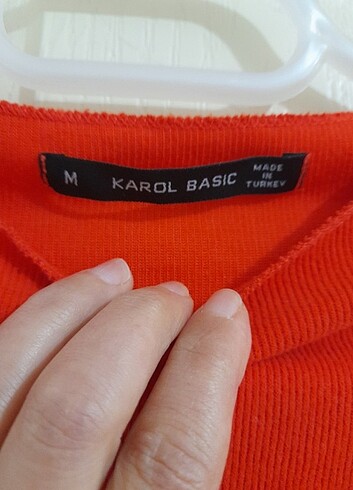 m Beden Karol Marka Belden Bağlamalı Sweatshirt