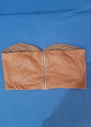 BSL FASHION BSL Marka Deri Bustiyer
