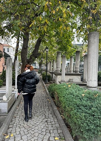 Diğer Suni Deri oversize mont