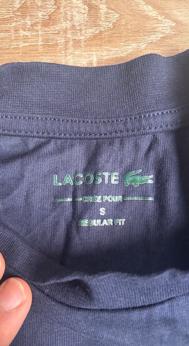 LacosteLacivert Erkek Kısa Kollu Tişört - Görsel 3