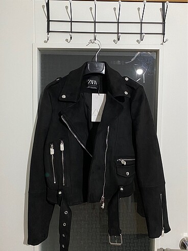 zara suet biker ceket