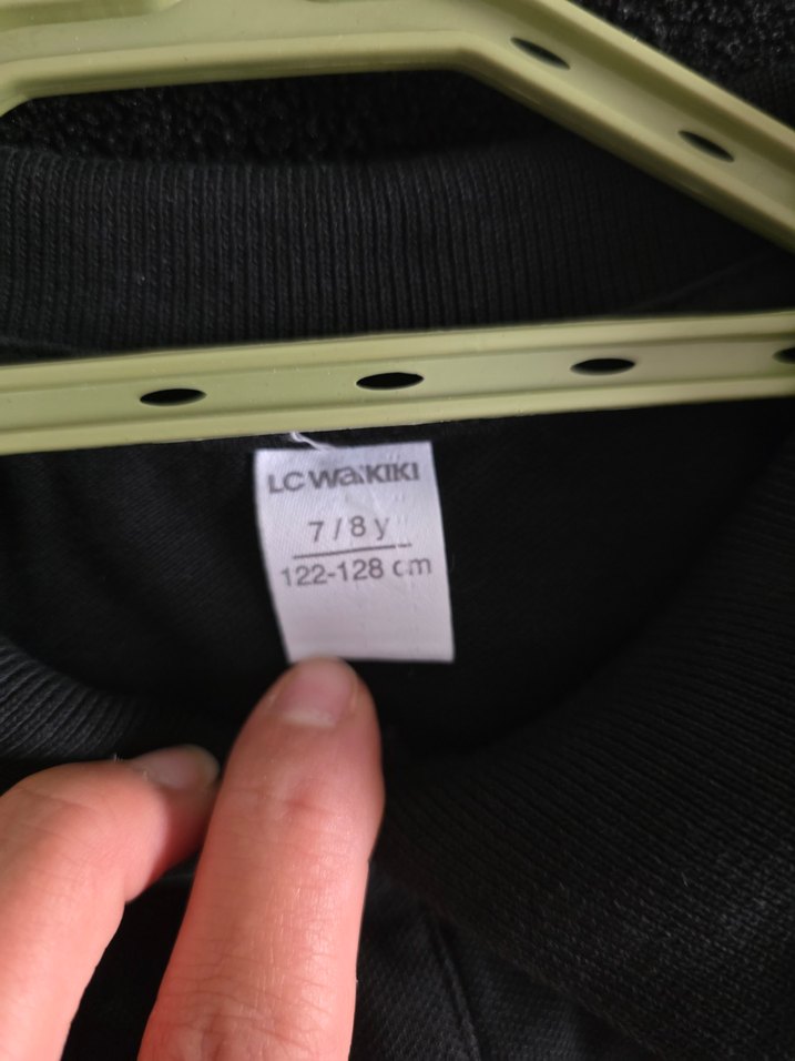 Siyah Kısa Kollu Hamile Gömleği - Görsel 4