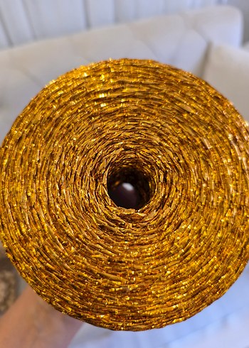 turuncu metalik ip - Görsel 5