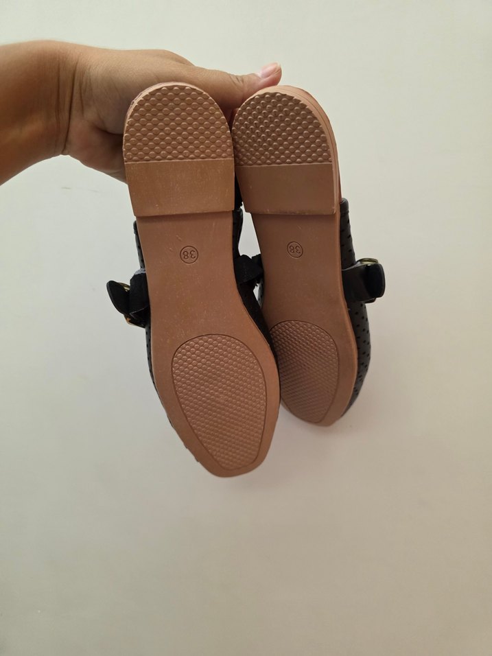 Siyah  Tokalı Kadın Babet - Görsel 2