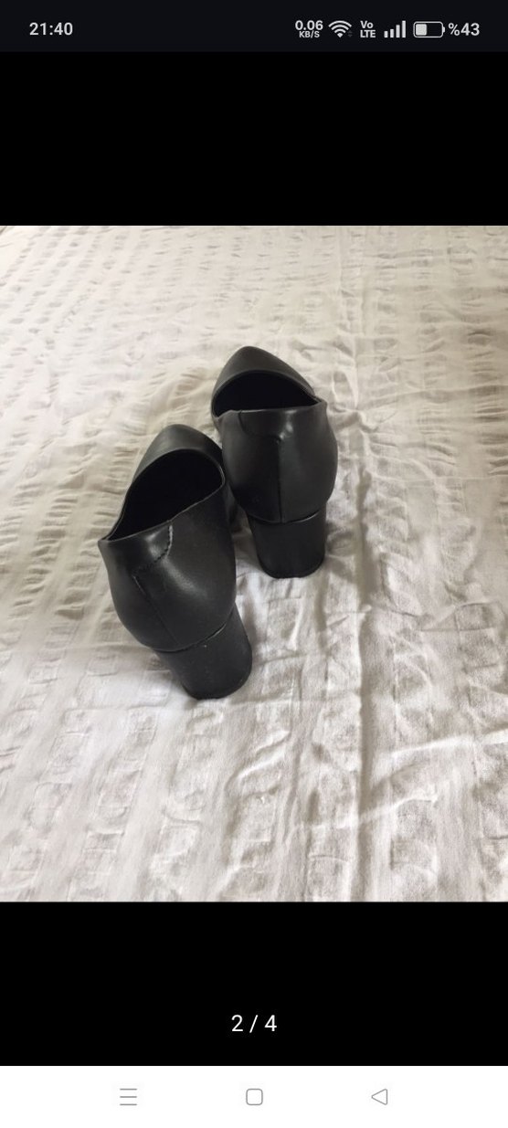 flo Siyah Kadın  Topuklu Ayakkabı - Görsel 2