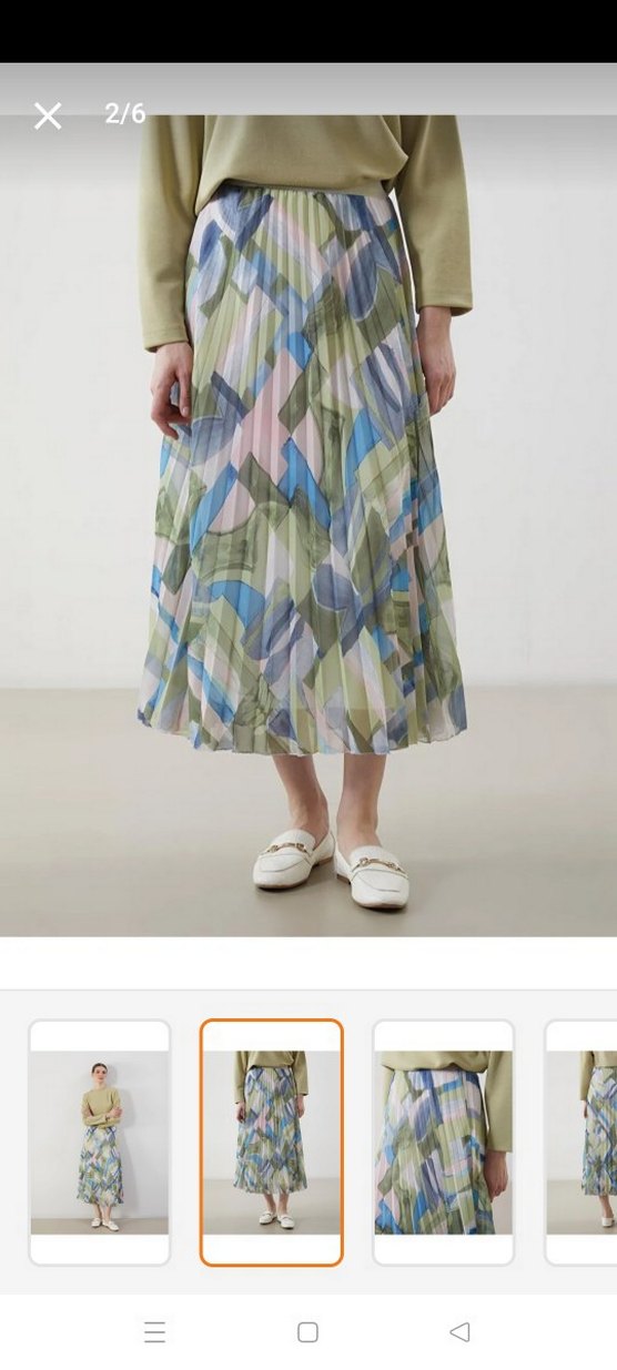 fıyat sorun öne çıksın dıye 
LCW şifon etek - Görsel 3