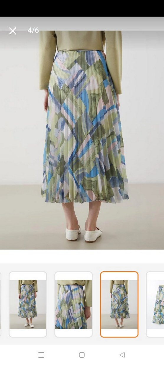 fıyat sorun öne çıksın dıye 
LCW şifon etek - Görsel 4