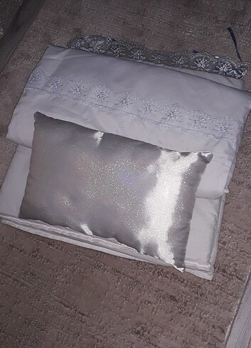 BURSA İÇİ kapitone besik 60CM 120CM cibinlikle - Görsel 6