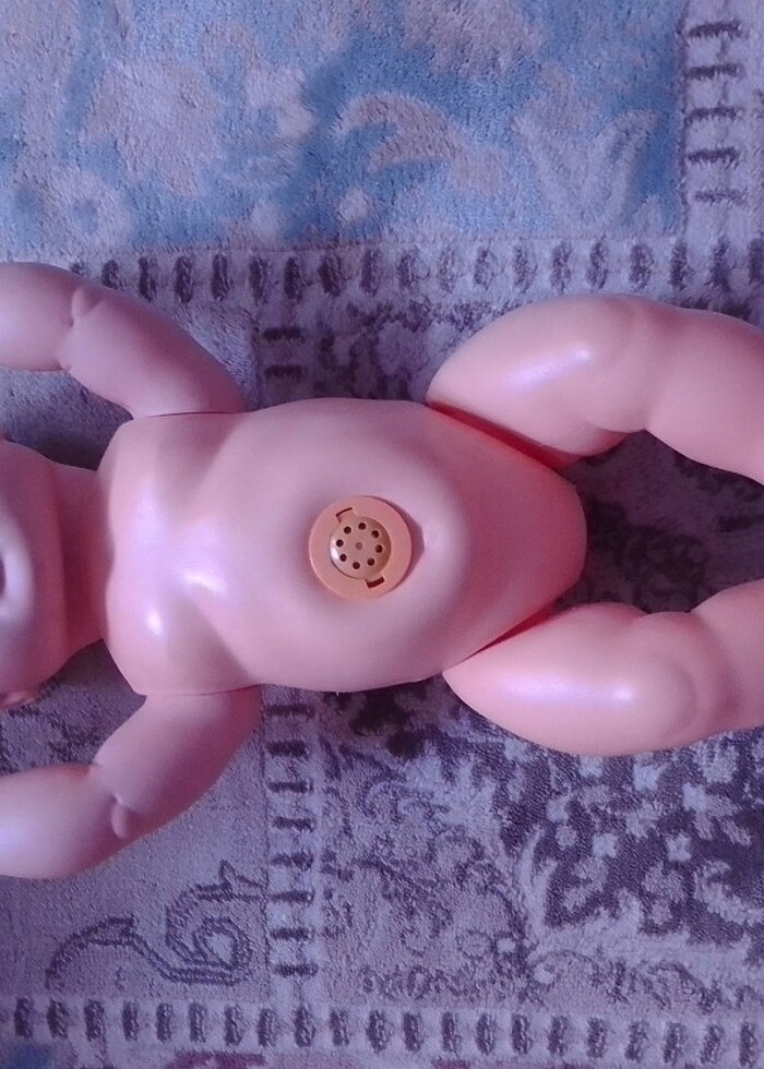 Konuşan pilli bebek 50cm  - Görsel 4