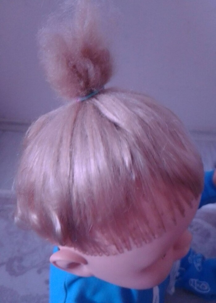 Konuşan pilli bebek 50cm  - Görsel 5