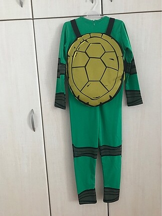 Erkek çoçuk Ninja kaplumbağa kostümü