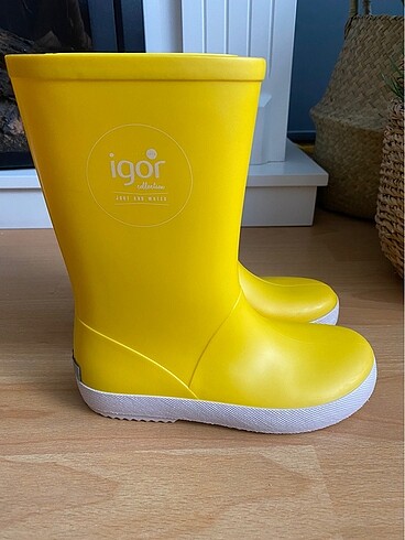 Igor İgor sarı unisex yağmur çizmesi