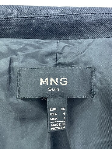 36 Beden siyah Renk Mango Blazer %70 İndirimli.