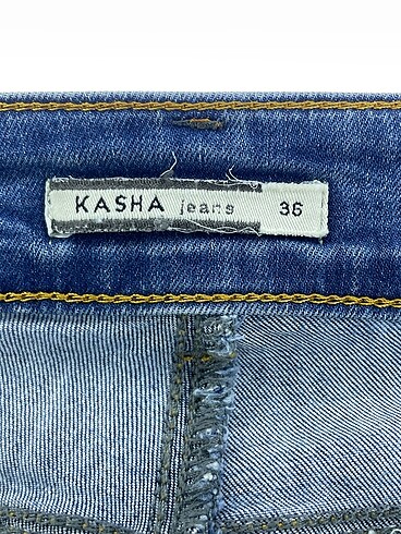 36 Beden çeşitli Renk Kasha Jean / Kot %70 İndirimli.