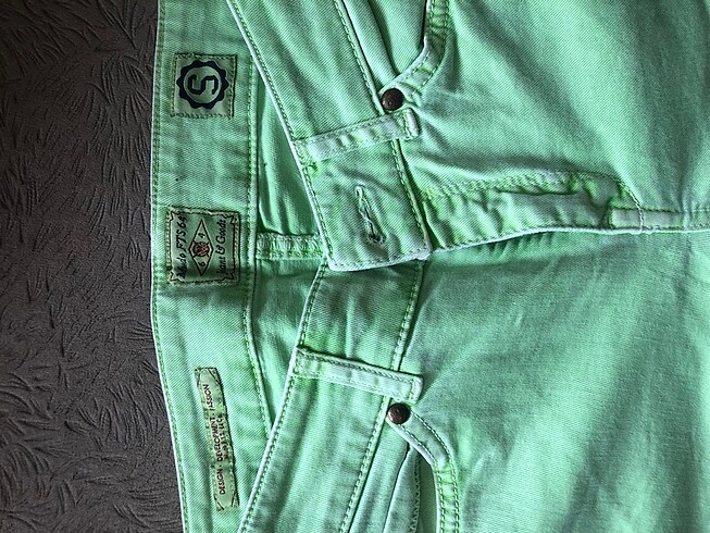 s Beden yeşil Renk Kadın pantolon