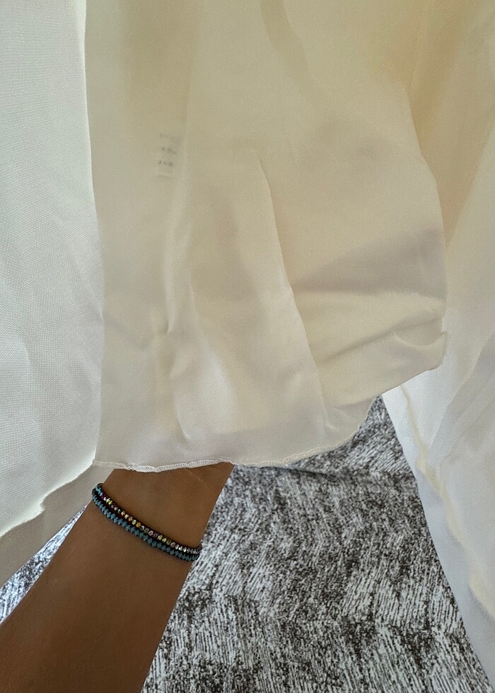 Beyaz bayan elbise - Görsel 5