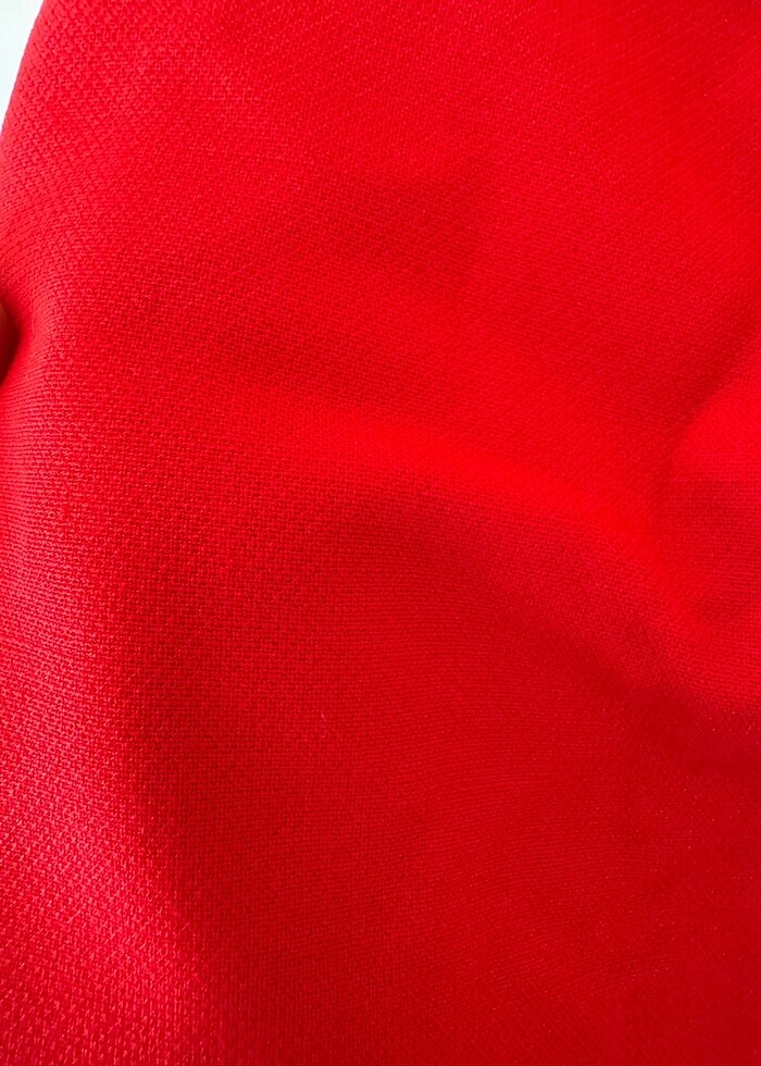 Bayan kırmızı elbise - Görsel 4