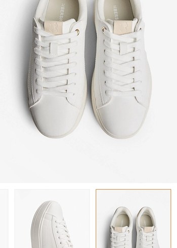 Bershka Etiketli Platform Spor Ayakkabı - Görsel 4