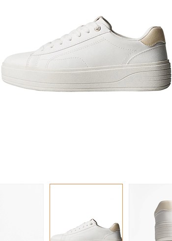 Bershka Etiketli Platform Spor Ayakkabı - Görsel 2