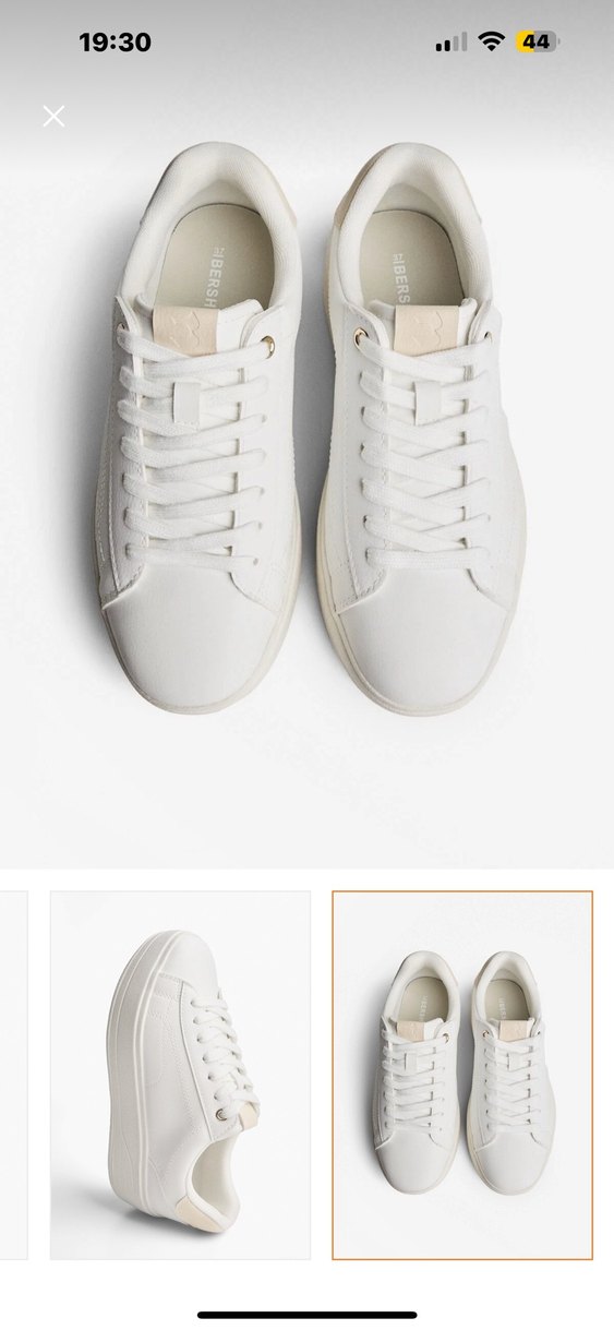 Bershka Etiketli Platform Spor Ayakkabı - Görsel 4