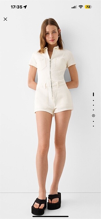 BERSHKA ETİKETLİ TULUM