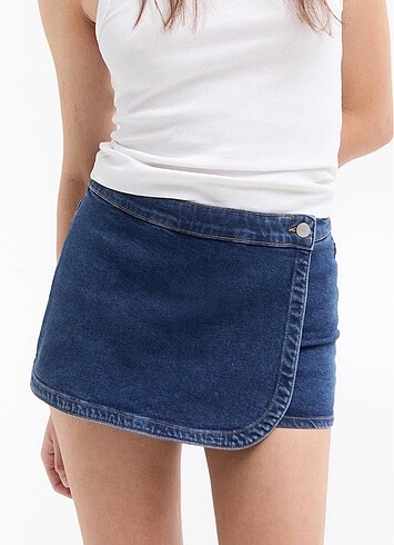 Pull and Bear ETİKETLİ P&B ŞORT ETEK