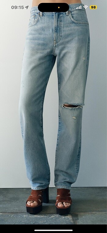Zara ZARA ETİKETLİ PANTOLON