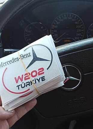 W202 Türkiye grup stickerı
