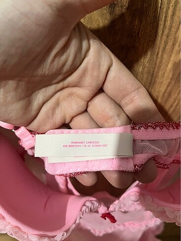 34 Beden pembe Renk Victorias secret babydoll
