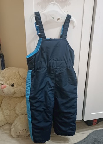 Mavi Kemerli Erkek Çocuk Kışlık Tulum - Görsel 3