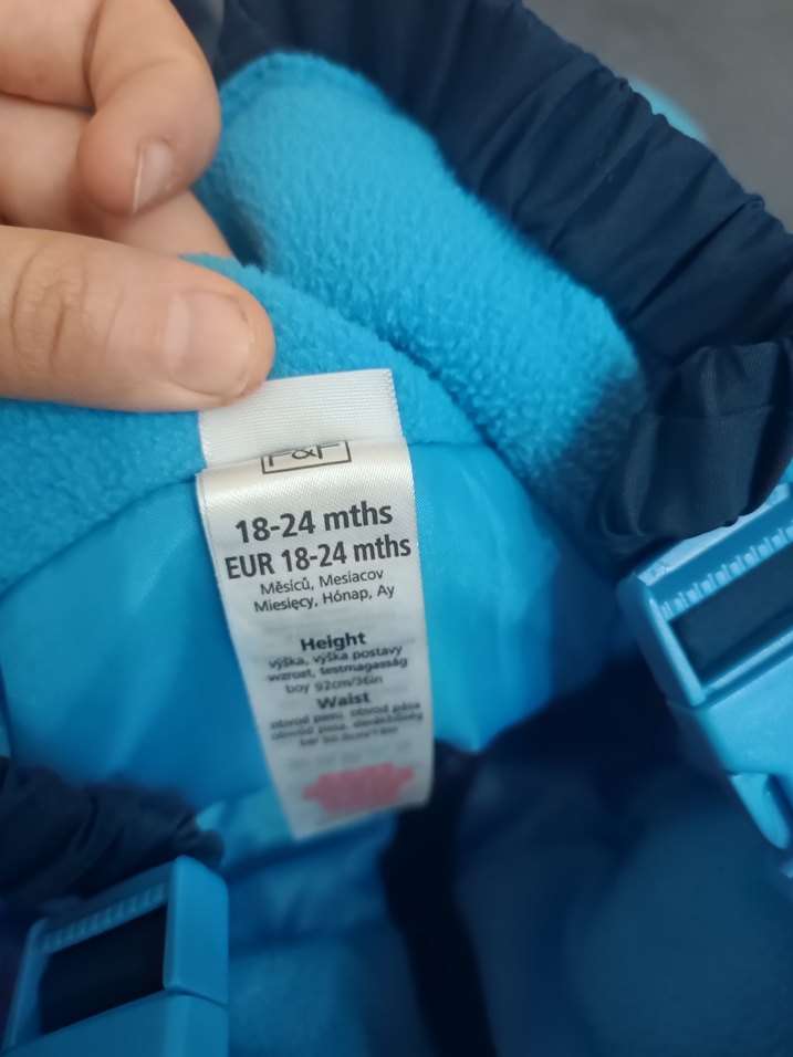 Mavi Kemerli Erkek Çocuk Kışlık Tulum - Görsel 4