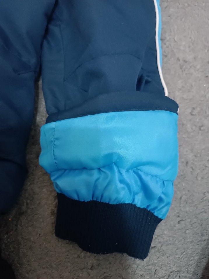 Mavi Kemerli Erkek Çocuk Kışlık Tulum - Görsel 5