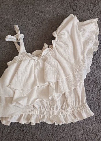 kısa kollu bluz - Görsel 5