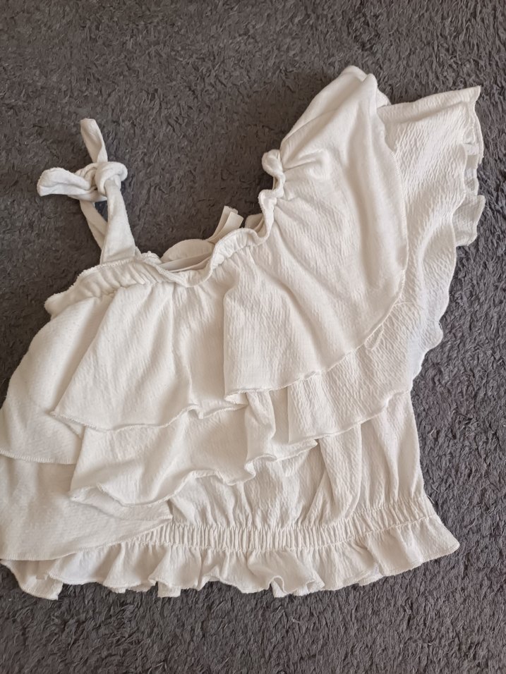 kısa kollu bluz - Görsel 5