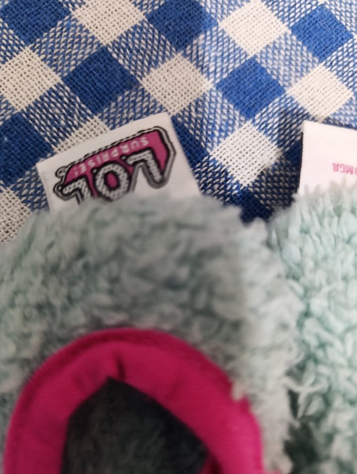 Renkli Kız Çocuk Sıcak peluş patik - Görsel 2