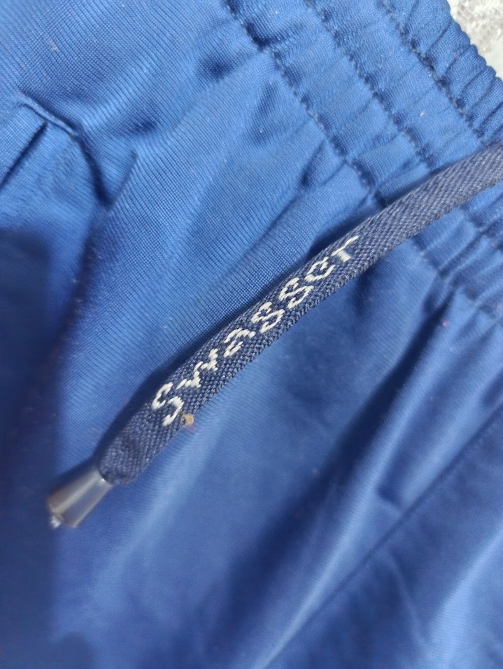 Erkek  Mavi Rahat Kesim Eşofman Altı - Görsel 2