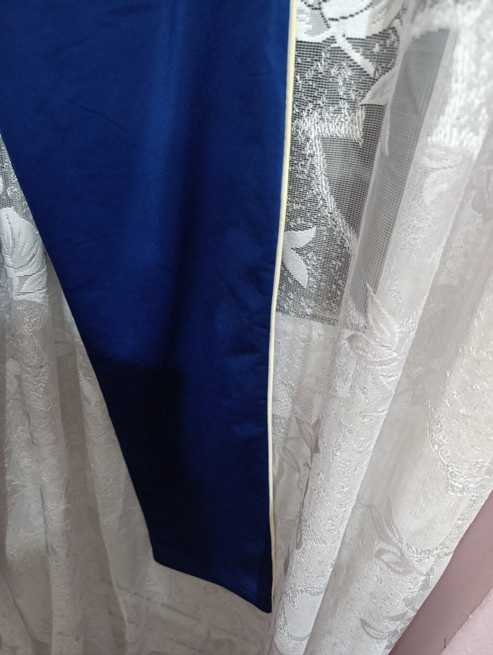 Erkek  Mavi Rahat Kesim Eşofman Altı - Görsel 4