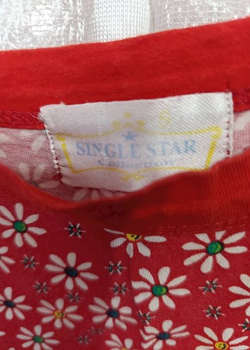 Kırmızı Baskılı Askılı Midi Elbise - Görsel 3