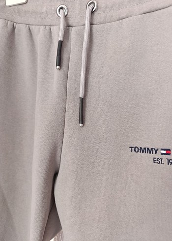 Gri Tommy Hilfiger Rahat Kesim erkek Eşofman - Görsel 3