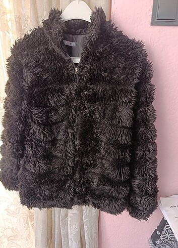 Peluş mont