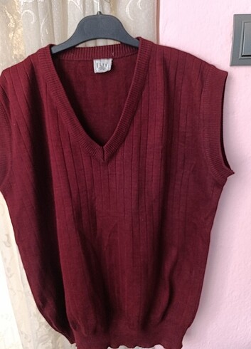 Bordo süveter