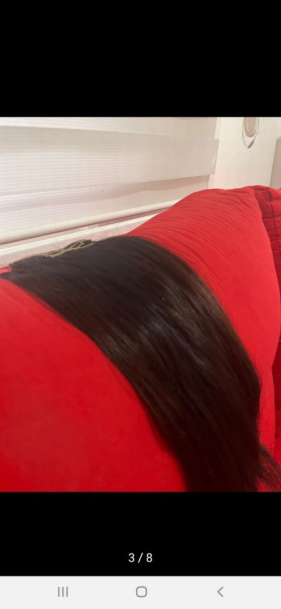 Gerçek Saç 8 parça çıtçıt - Görsel 2