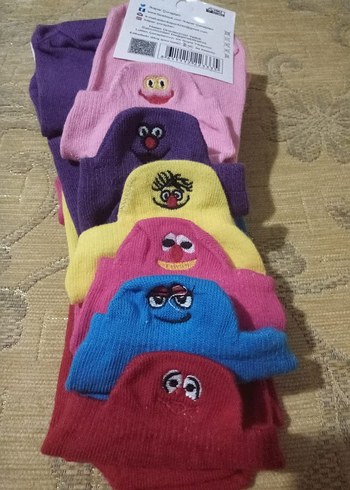 Diğer bayan emoji çorap tanesi 30