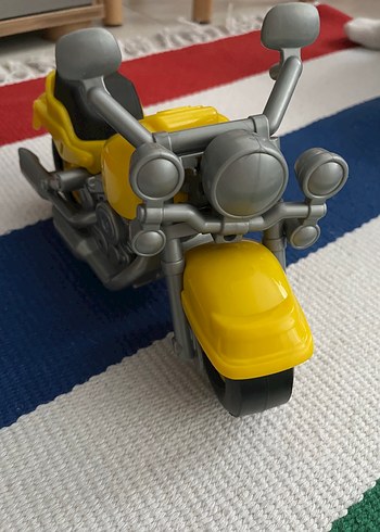  Beden Renk Sarı Oyuncak Motosiklet