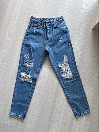 yüksek bel jean