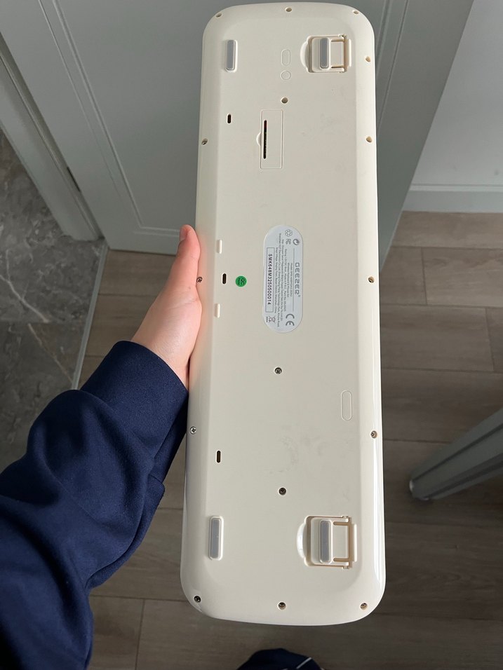 Beyaz Renkli Modern Klavye - Görsel 4