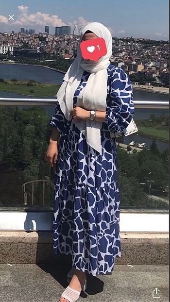 UZUN LACİVERT ELBİSE