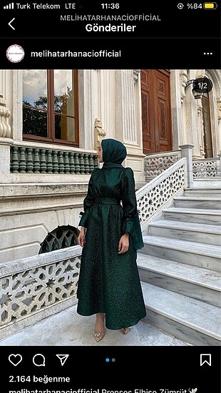 Yeşil elbise