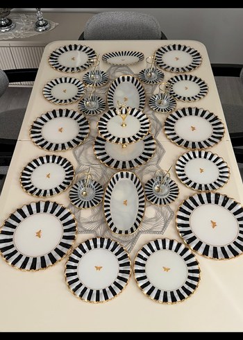 Zebra Desenli Modern Tabak Seti - Görsel 4