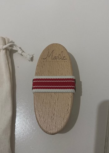 Marle Mini At Tüyü Selülit Fırçası Bej - Görsel 2